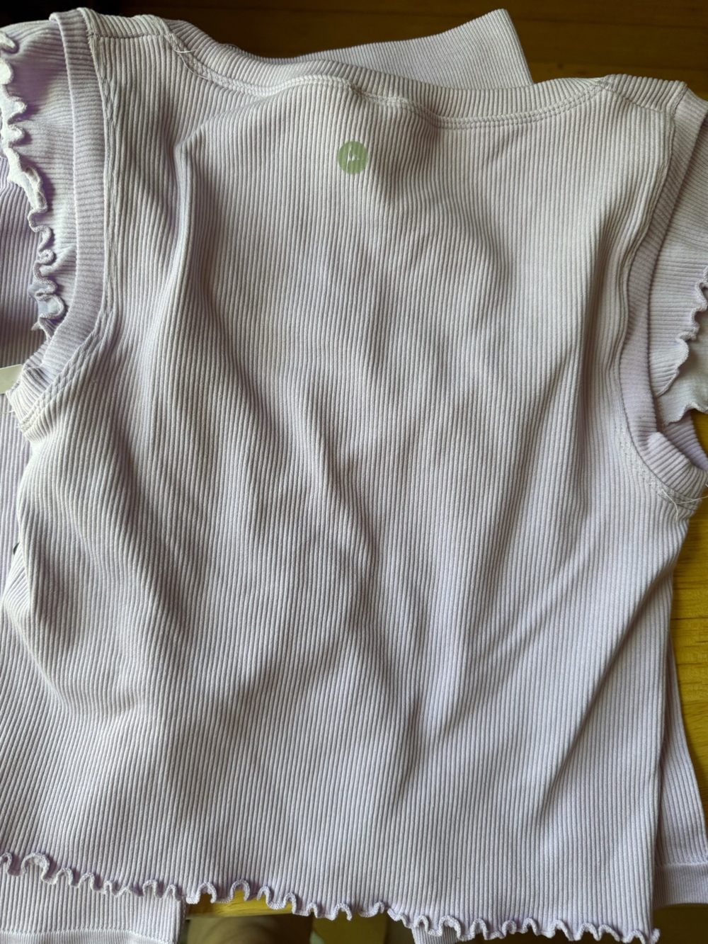 NWT 90 Degree By Reflex girls Lavender seamless Ribbed set and headband size XL - Picture 7 of 7